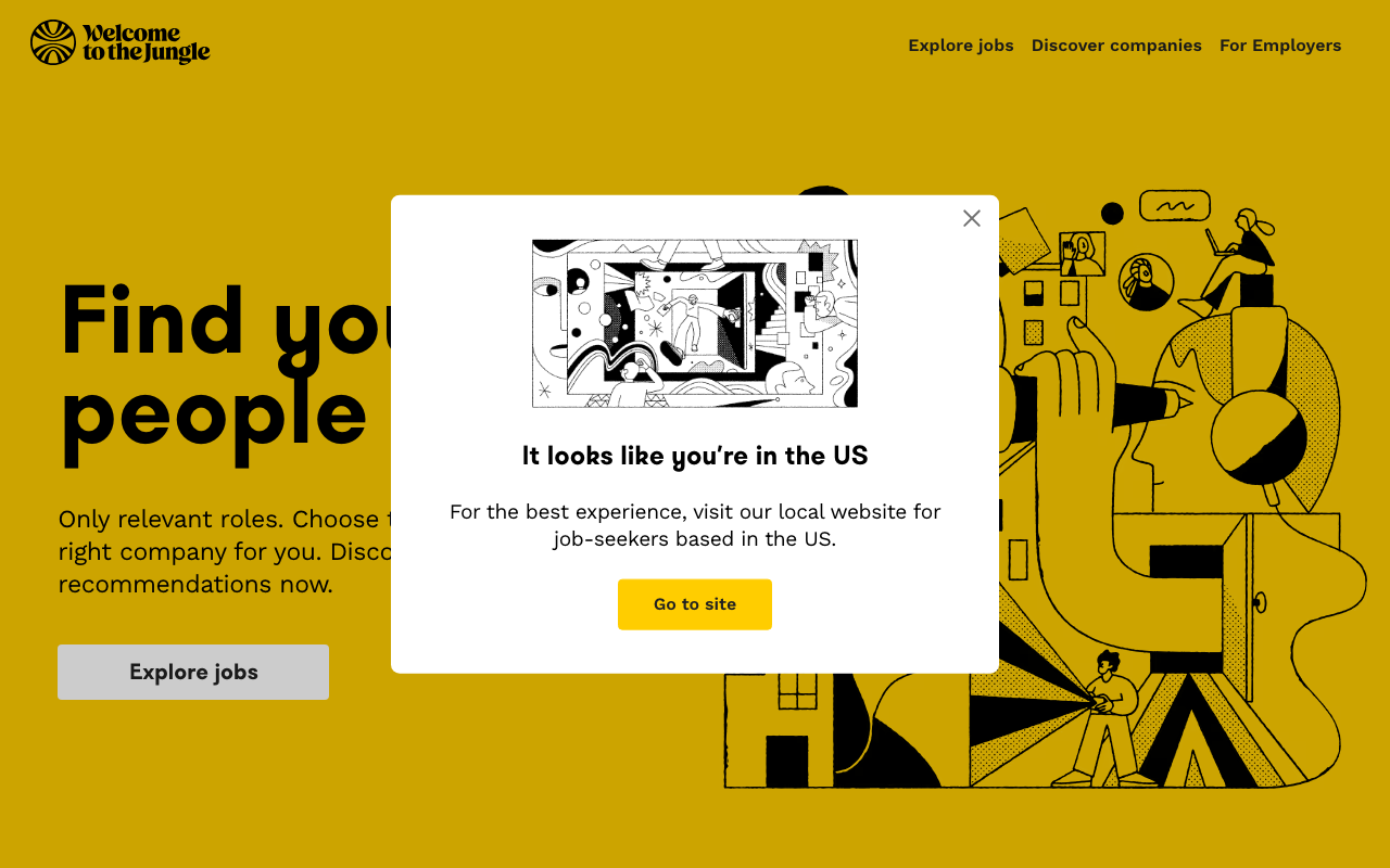 Otta homepage screenshot